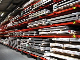 Aluminium Sheet and Plate stored in the correct format increases the range of products held in your warehouse