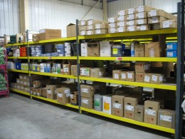 Stakrak SR500 Series Widespan / Longspan Shelving is an extremely flexible storage solution for handloaded products