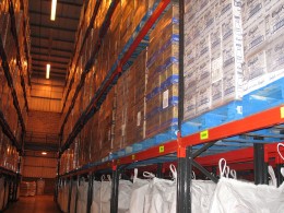 Stakrak SR2000 Series Pallet Racking offers flexible storage solutions for the food production sector